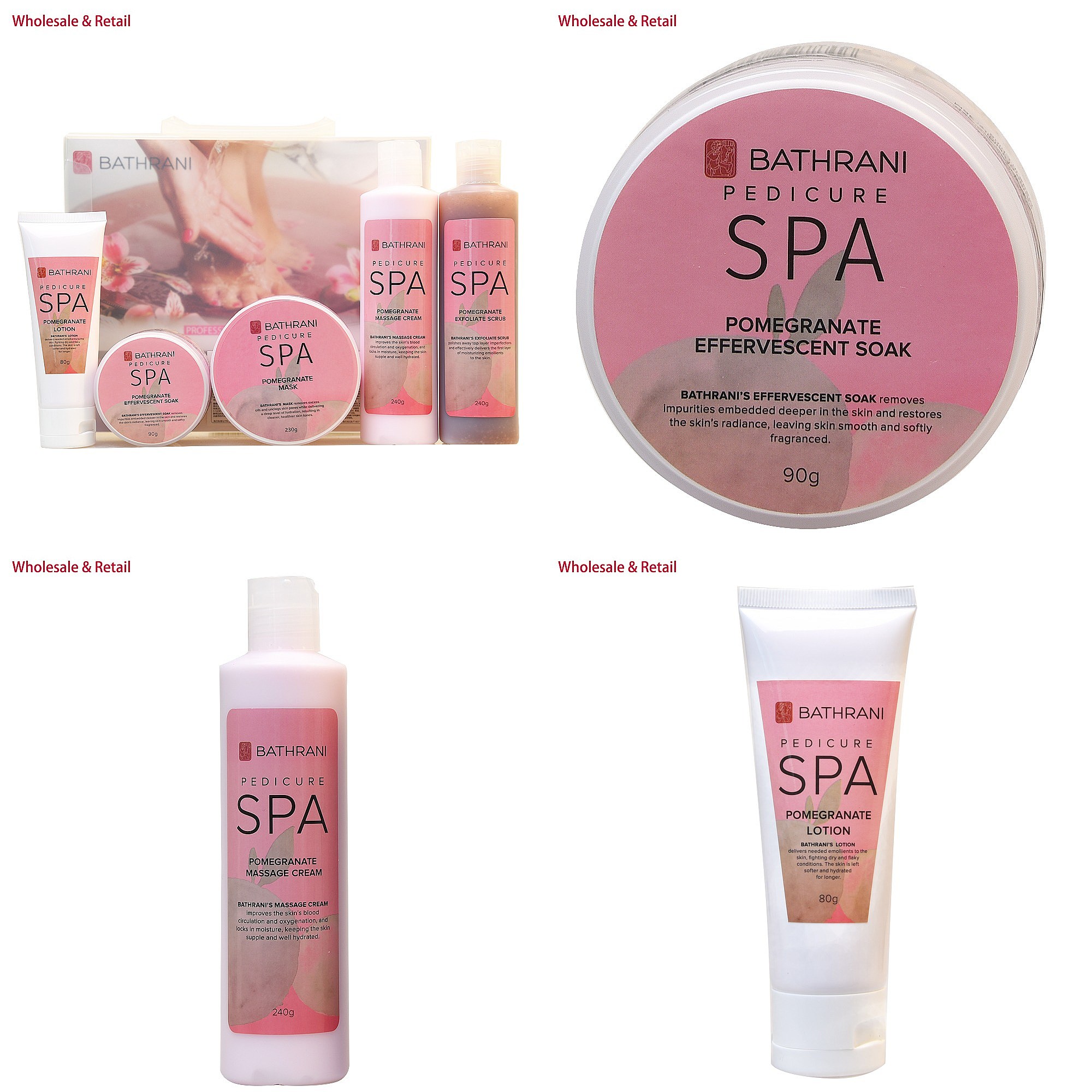 Luxury Skincare And Spa - Spa Pediküre-Set 5-Stufen Fußpflege-System Gold Luxus
