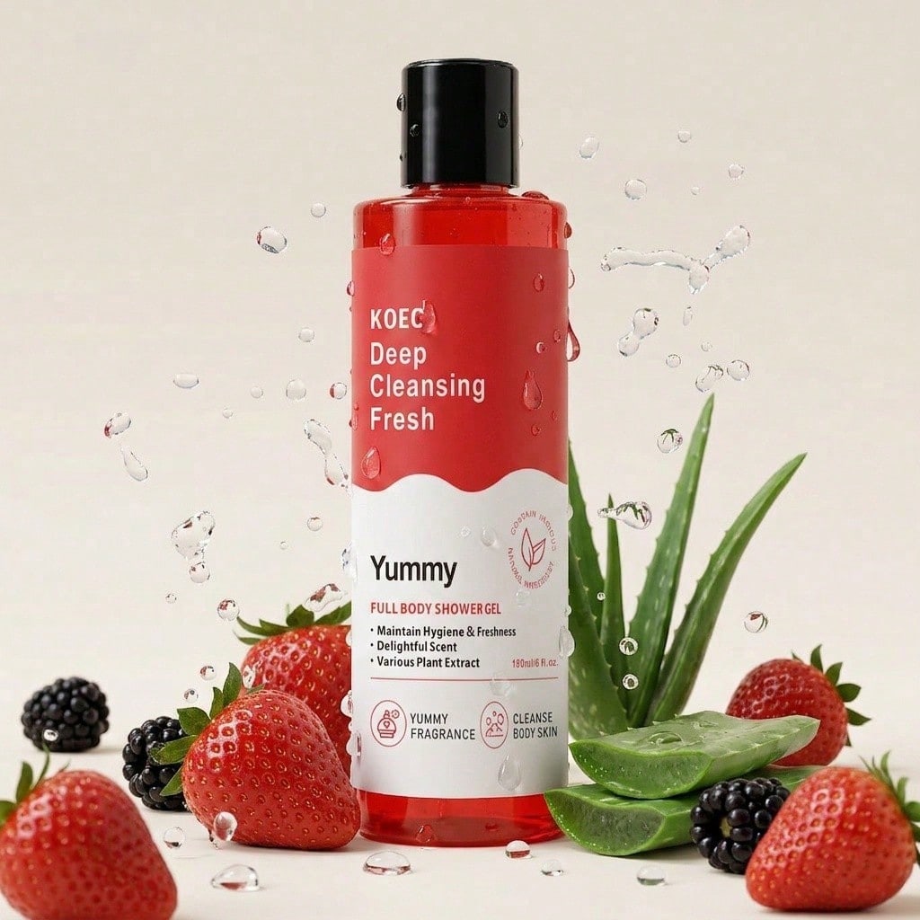 Luxury Skincare And Spa - Yummy Body Wash, luxuriöse Feuchtigkeitspflege, weichmachend,