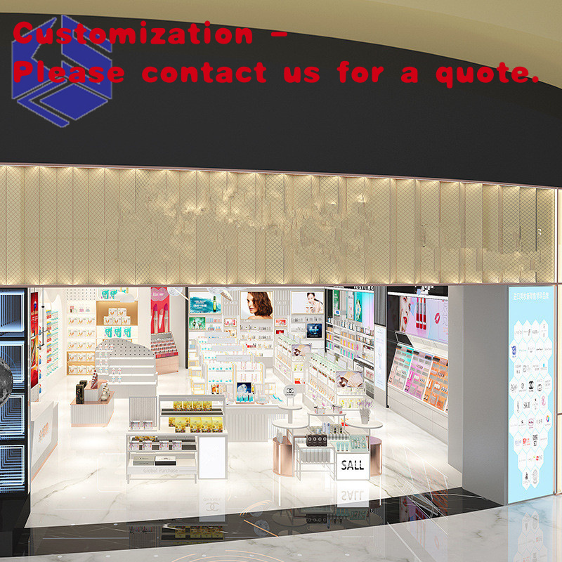 Luxury Skincare Store - custom.Luxury-Style Cosmetics Store – Vitrine für