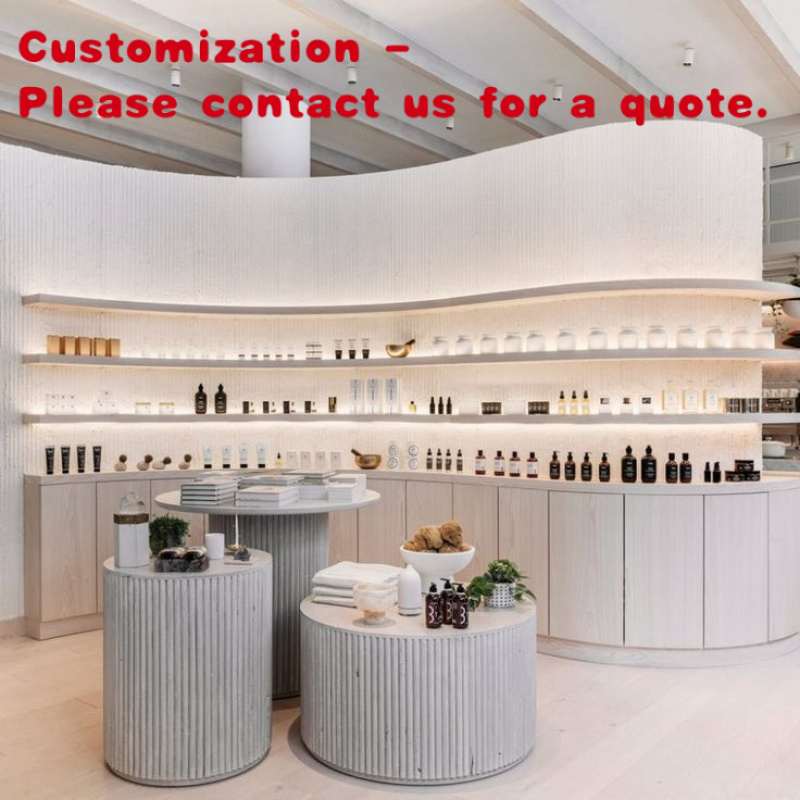 Luxury Skincare Store - benutzerdefinierte.Luxury Beauty Store Innenarchitektur Maßgeschneidertes exklusives