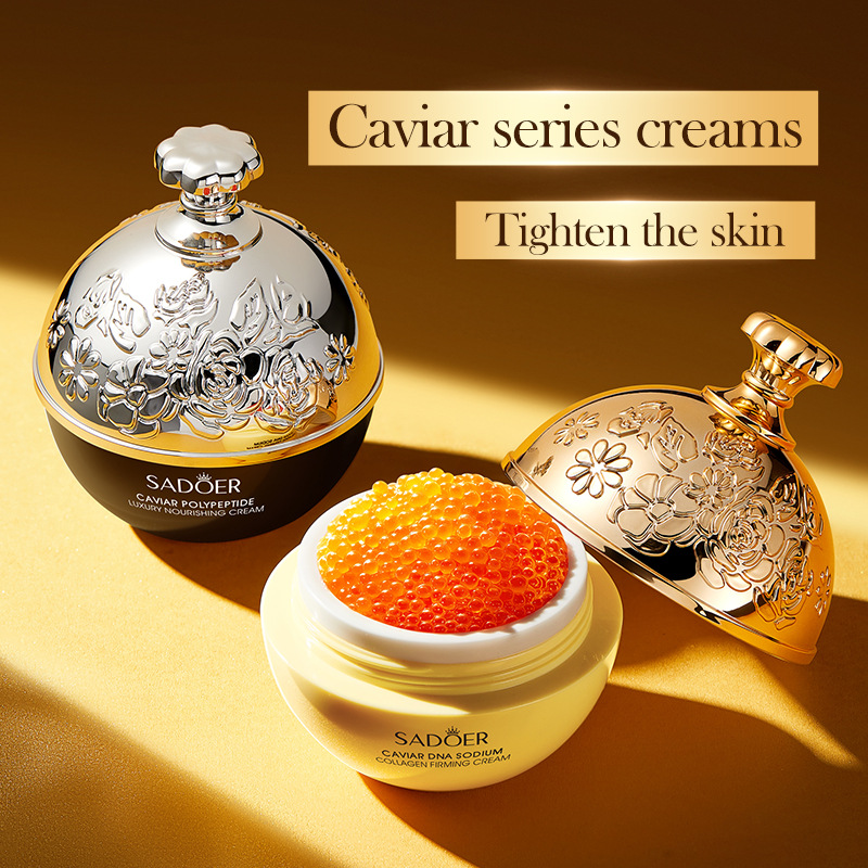 Luxury Skincare Cream - Luxuriöse Kaviar-Essenz-Creme zur Entfernung von Falten,