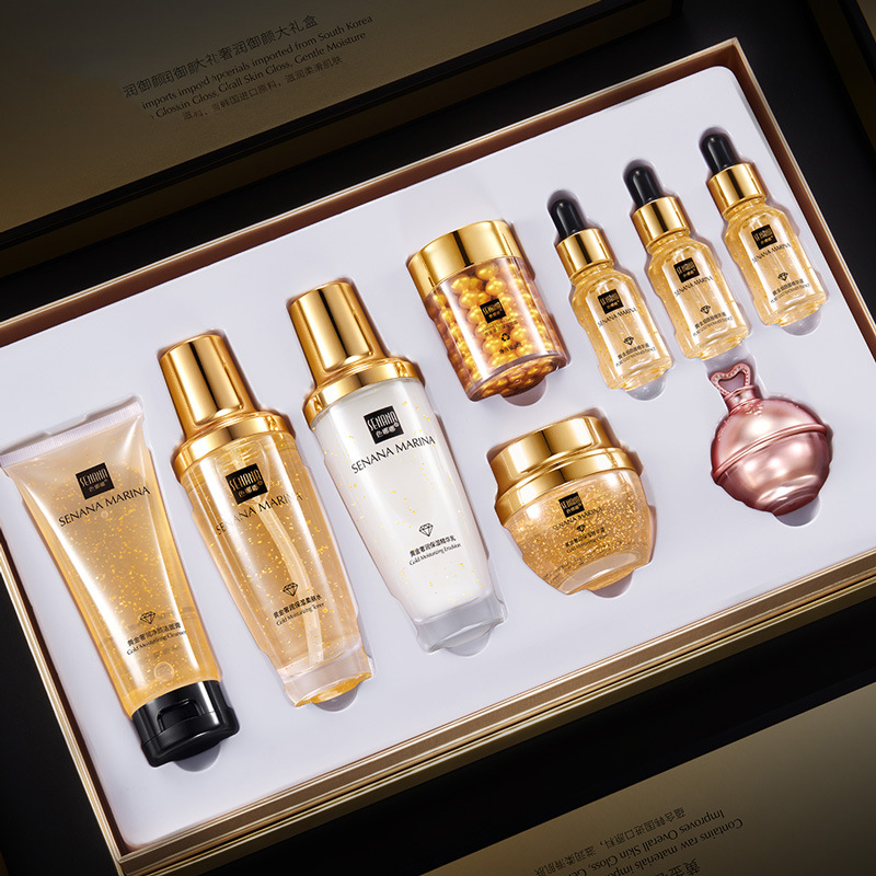 Frauen 24K Gold Hautpflege Set – Luxury Skincare Toner Bewertung und Preis
