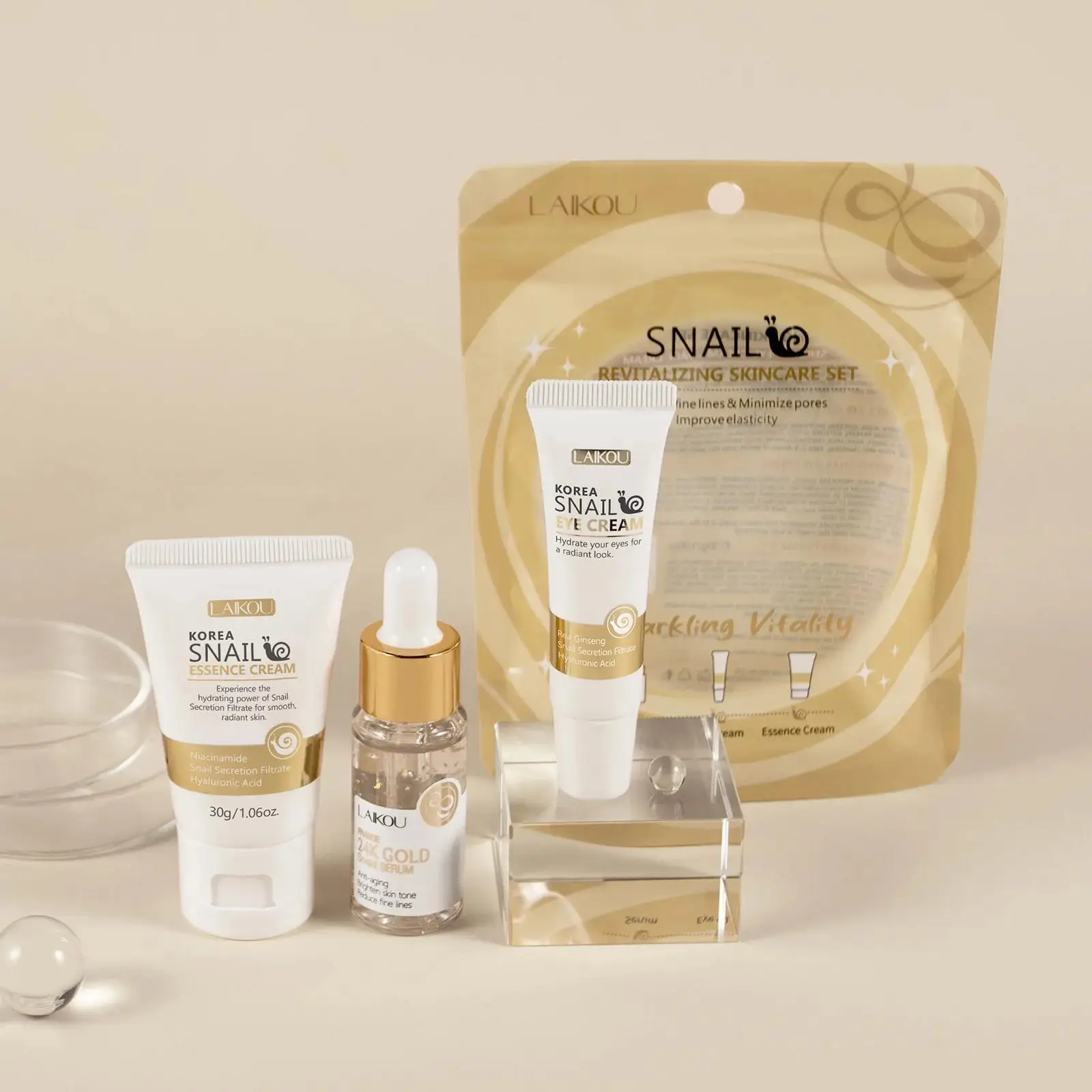 24K Gold Snail Repair Serum Au – Luxury Skincare Cream Bewertung und Preis