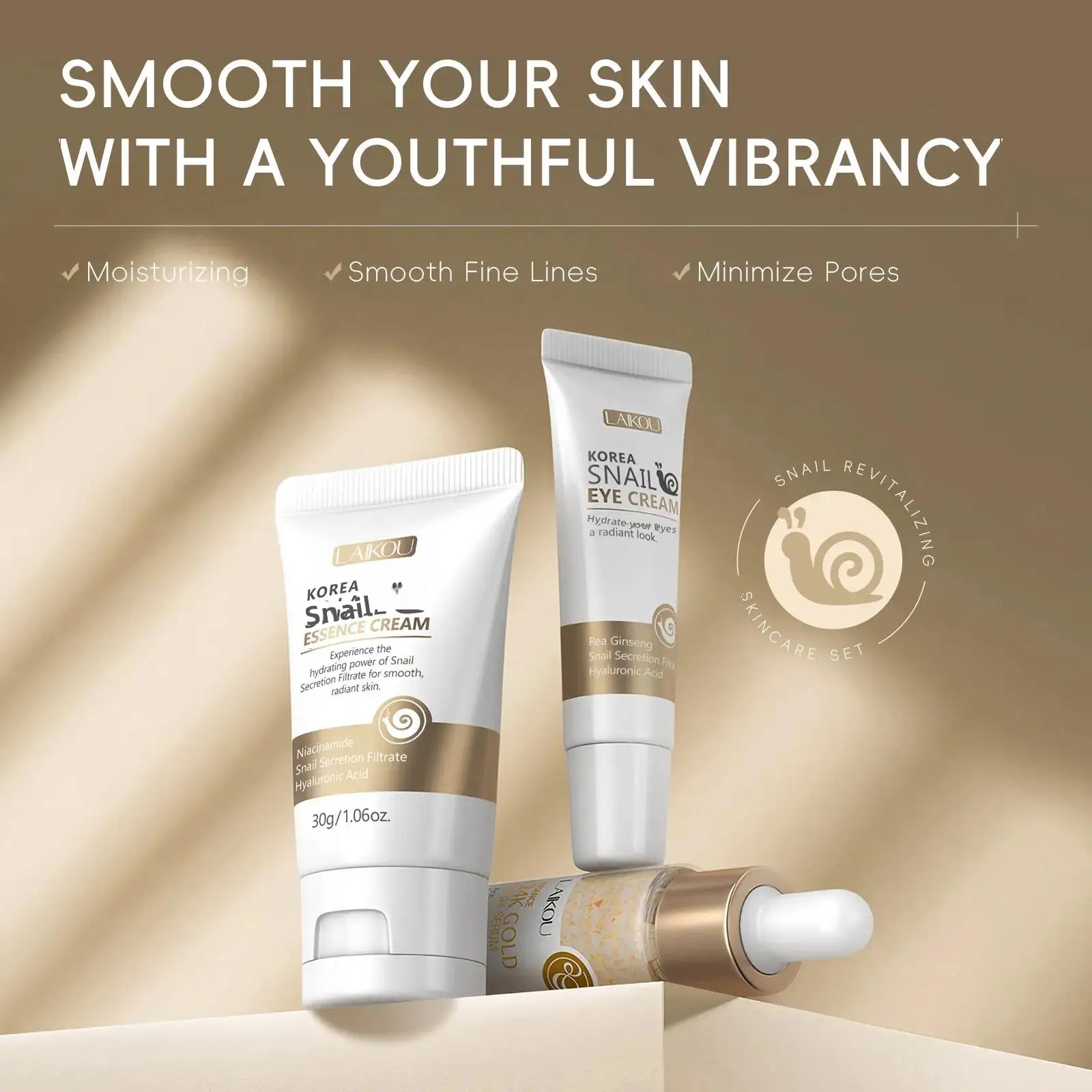 24K Gold Snail Repair Serum Au – Luxury Skincare Cream Bewertung und Preis