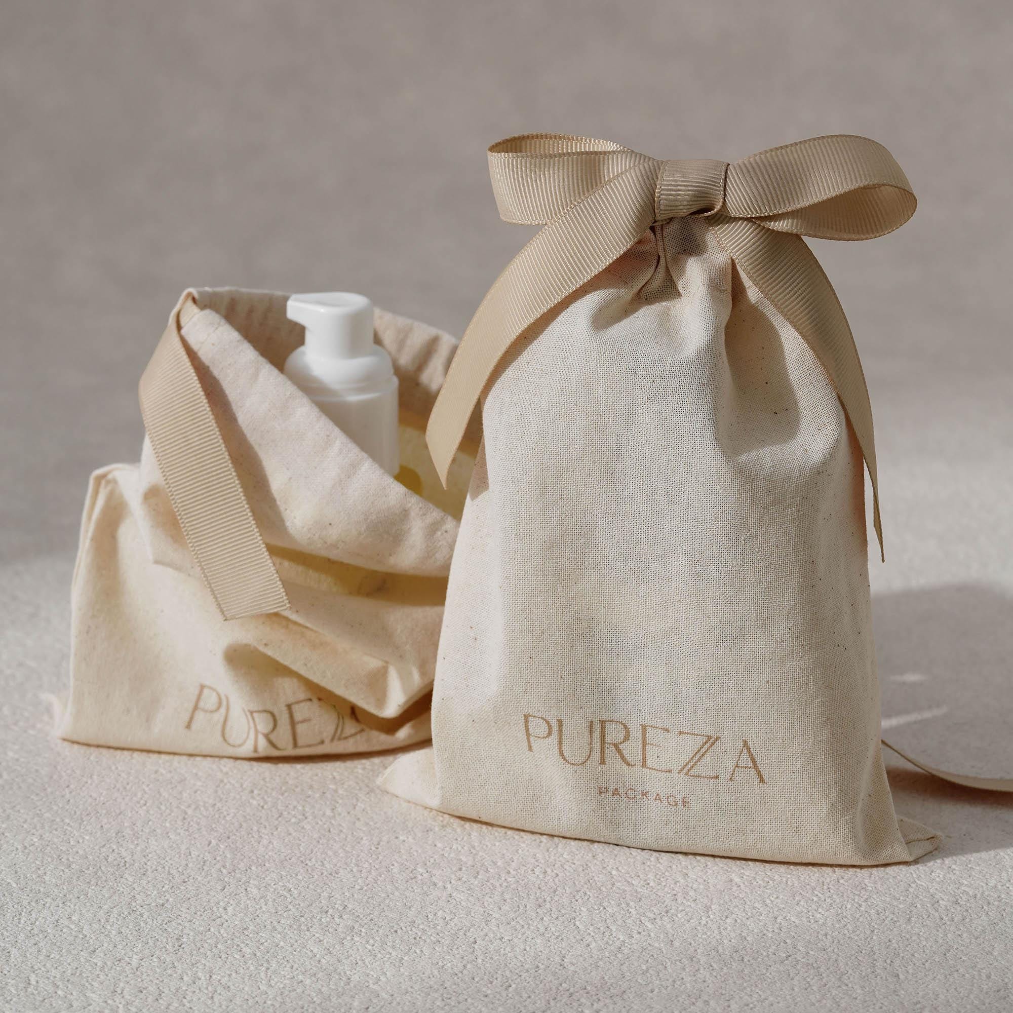 Anpassbare Naturbaumwoll-Zugbe – Luxury Skincare Gifts Bewertung und Preis